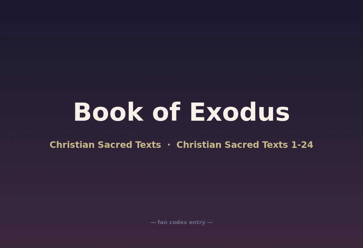 Book of Exodus