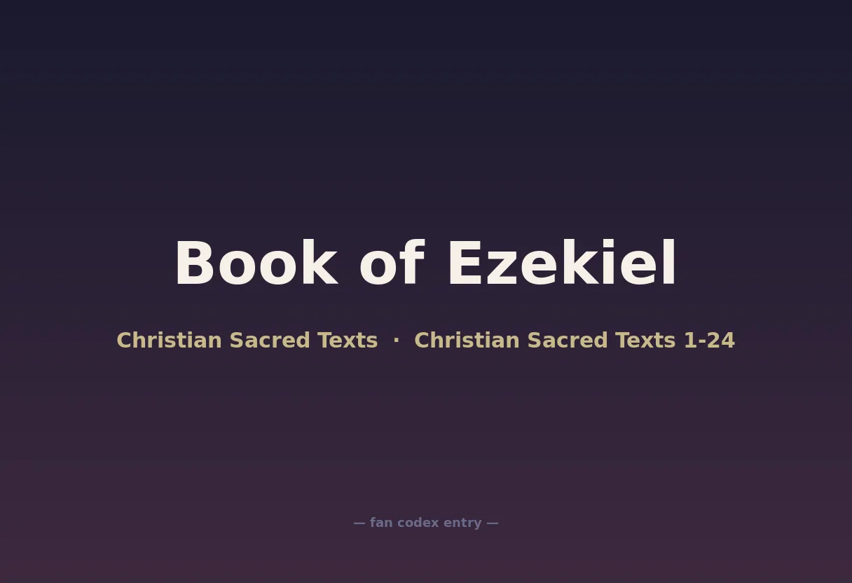 Book of Ezekiel