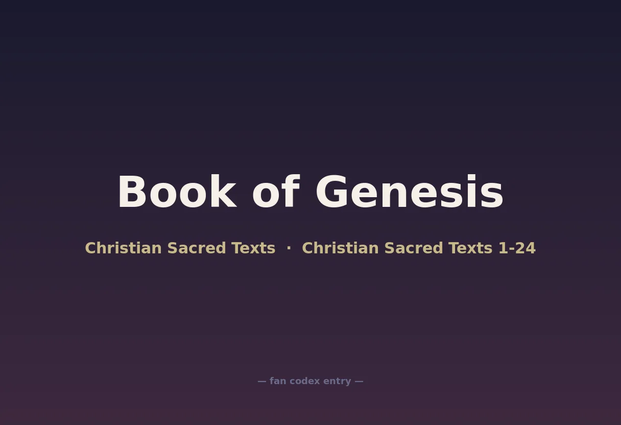 Book of Genesis