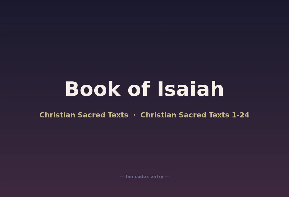Book of Isaiah