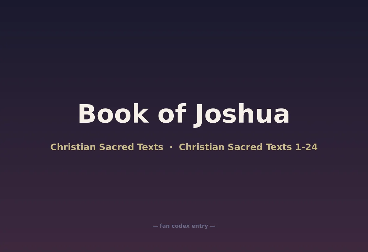 Book of Joshua