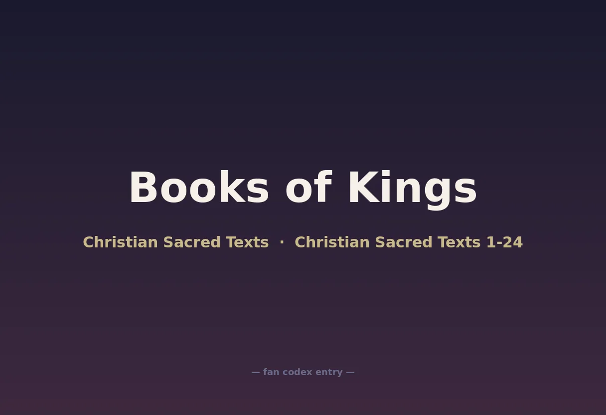 Books of Kings